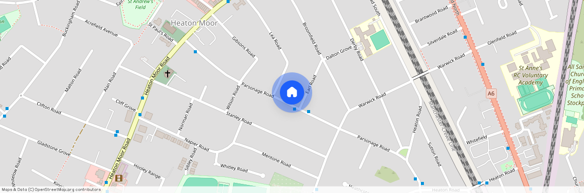 Parsonage Road, Heaton Moor, Stockport, SK4