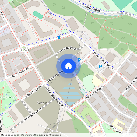 Fridensborgsvägen, Solna