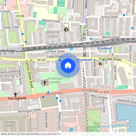 Cable Street, Shadwell, E1