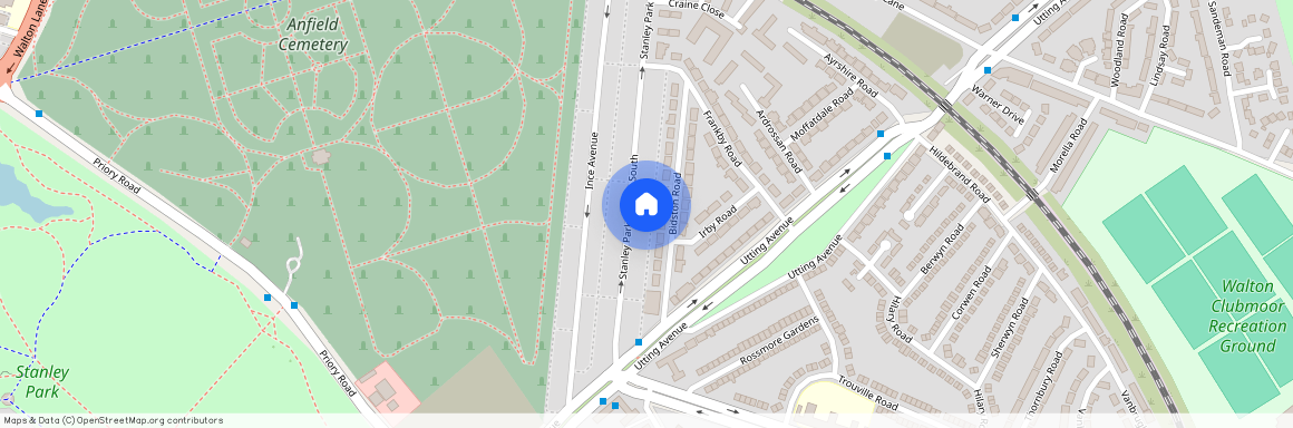 Stanley Park Avenue South, Liverpool, Merseyside, L4