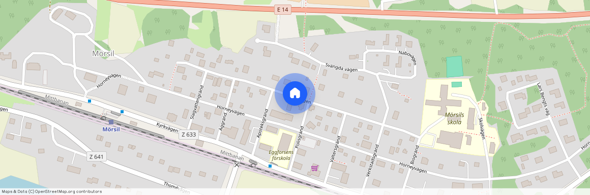 Gufassvägen, Mörsil