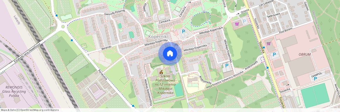 ul. Mikołaja Kopernika, Kopernika, Gliwice, śląskie