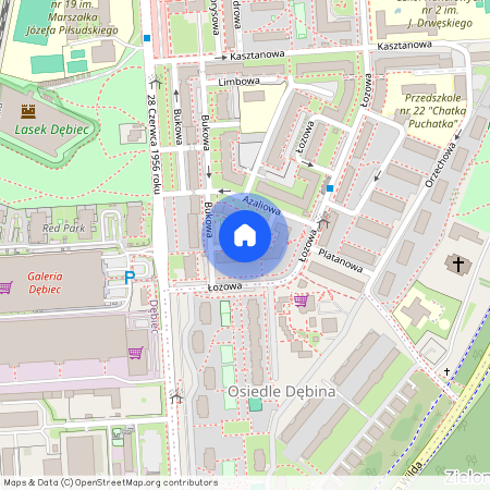 ul. Laskowa, Dębiec, Wilda, Poznań, wielkopolskie