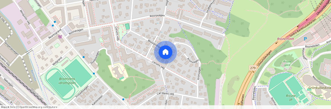 Blockåsstigen 18, 163 42 Spånga, Stockholm