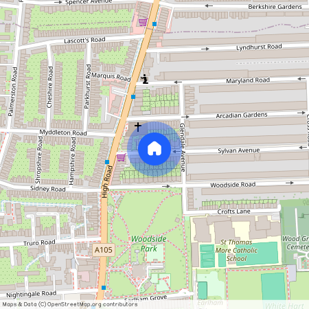 Sylvan Avenue, N22 5HX, Wood Green