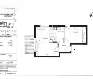 Location Appartement 2 pièces 43m² ST ALBAN 31140 - Photo 3