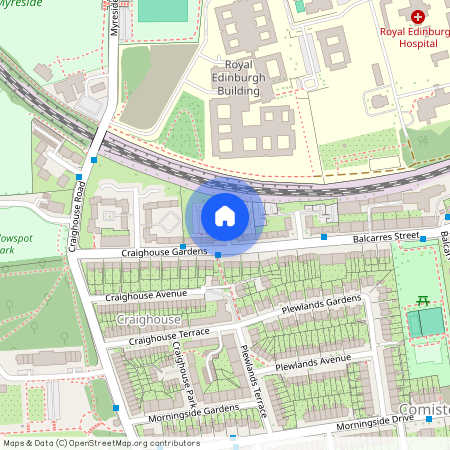 Craighouse Gardens, Edinburgh, Midlothian, EH10