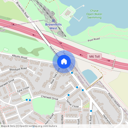 Brownhills Road, Walsall WS8