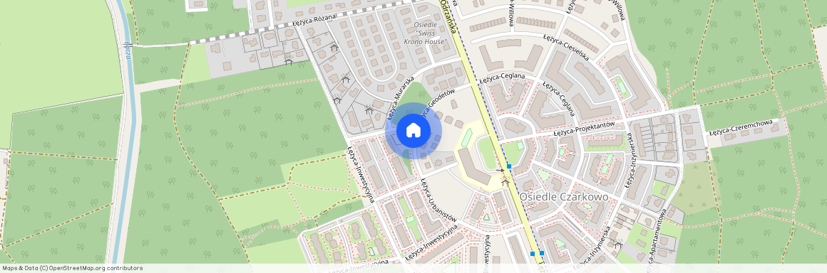 Łężyca, Zielona Góra, lubuskie