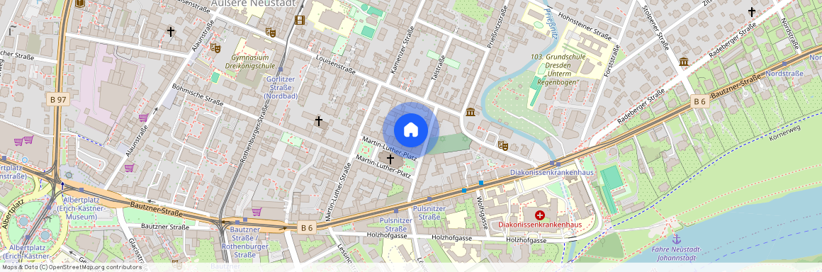 Martin-Luther-Platz 11a, 01099 Dresden - Neustadt