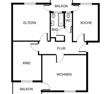 Perfekt für Sie: modernisierte 3-Zimmer mit Balkon - Photo 6