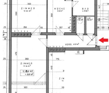 Helle 2-Zimmer-Wohnung im letzten Obergeschoss mit Loggia - Foto 1