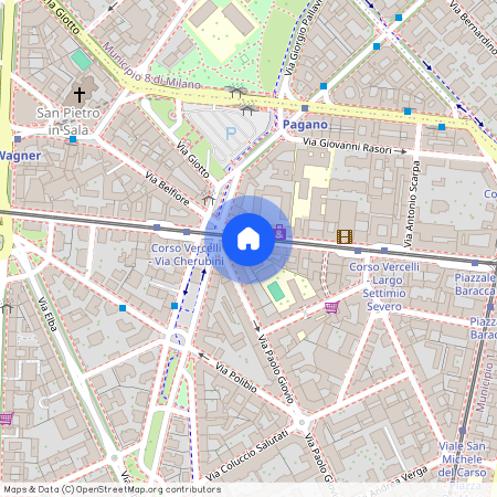 Corso Vercelli 35 Washington Solari-Tortona, Washington Milano