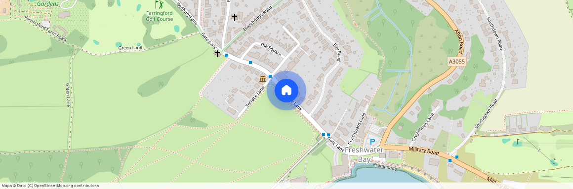 Gate Lane, Freshwater, Isle Of Wight, PO40