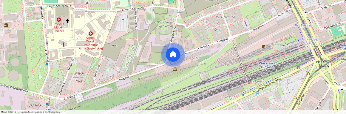 ul. Kolejowa, Czyste, Wola, Warszawa, mazowieckie