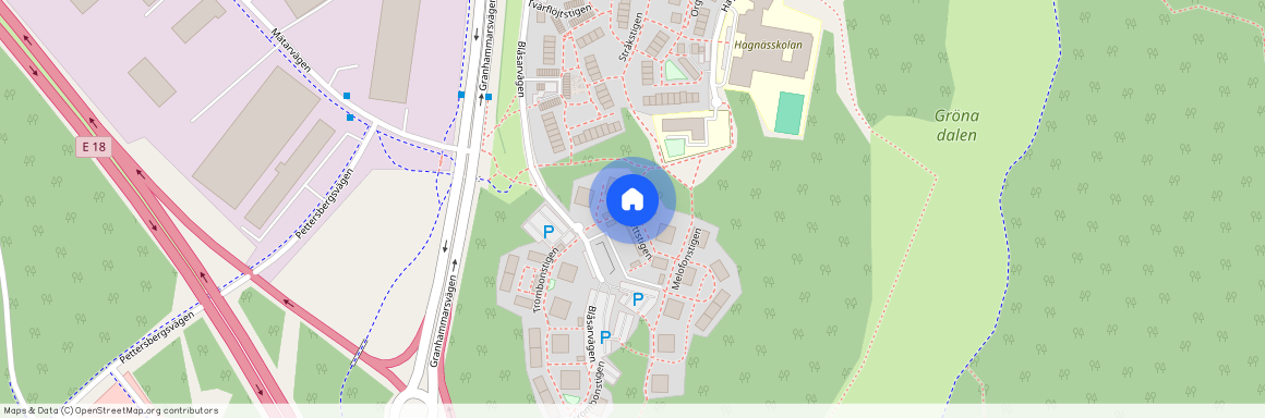 Kornettstigen, Kungsängen