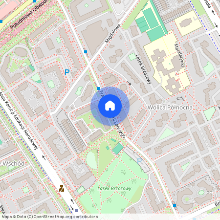 Warszawa, Franciszka, Marii, Lanciego