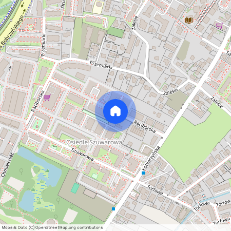 ul. Raciborska 7, Ruczaj, Dębniki, Kraków, małopolskie