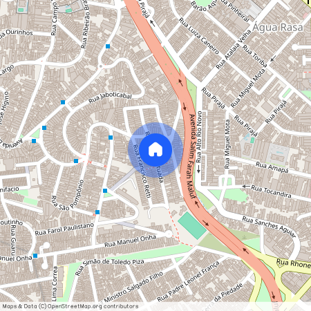 Rua Félix Lattuada, Vila Oratório, São Paulo