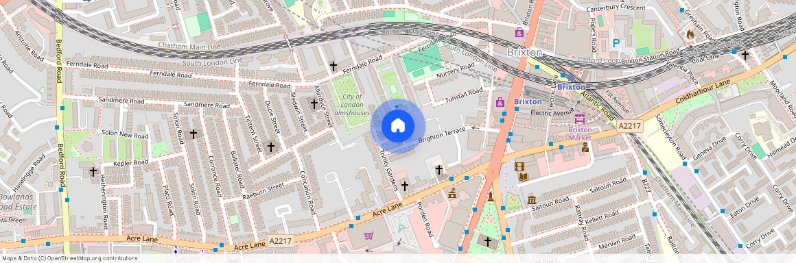 Trinity Gardens, Brixton, London, SW9