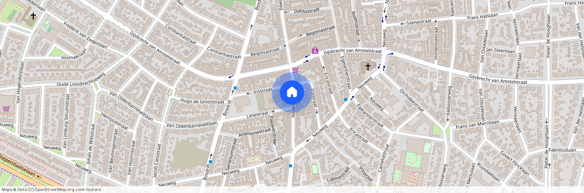 Bloemenkwartier Zuid, 1214 JC, Hilvertsweg, Hilversum