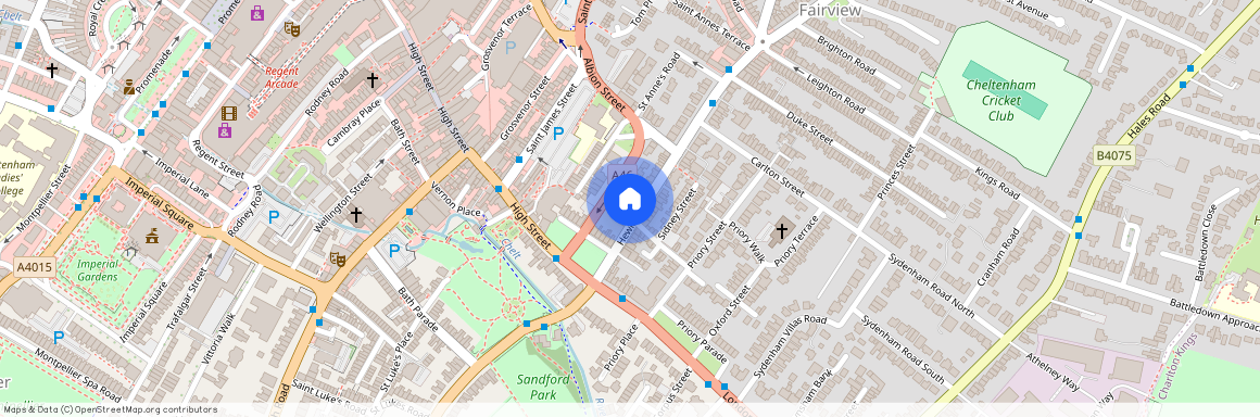 Hewlett Road, Cheltenham, Gloucestershire, GL52