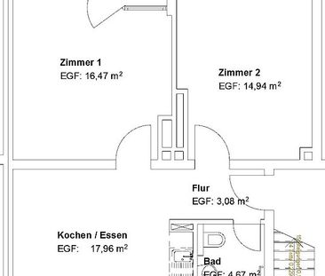 3 ZKB mit Balkon in Oberzwehren! - Photo 1