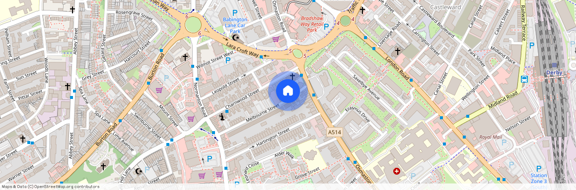 Melbourne Street, Derby DE1