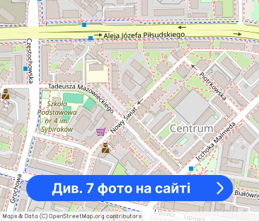 centrum,kawalerka Nowy Świat 7 - Фото 1