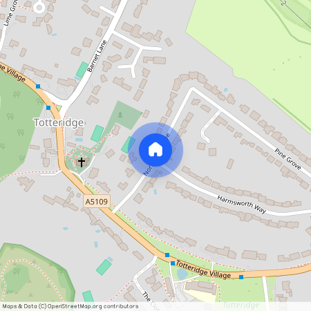 Northcliffe Drive, Totteridge, London, N20