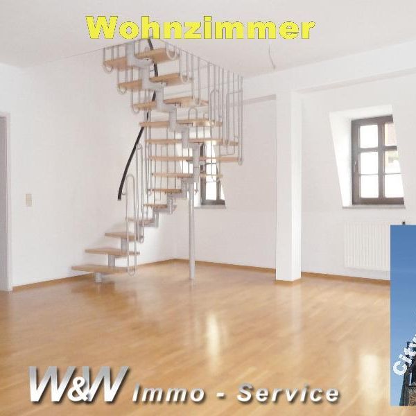 Extravagante und sehr große 2 Zimmer Maisonette-Wohnung mit Parkettboden, Gäste-WC und Tageslichtbad. - Photo 1