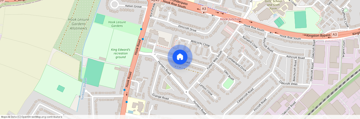 Priory Road, KT9, London