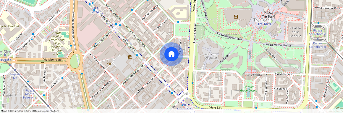 Via Monte Cervino, 7, Milano, Lombardy 20149