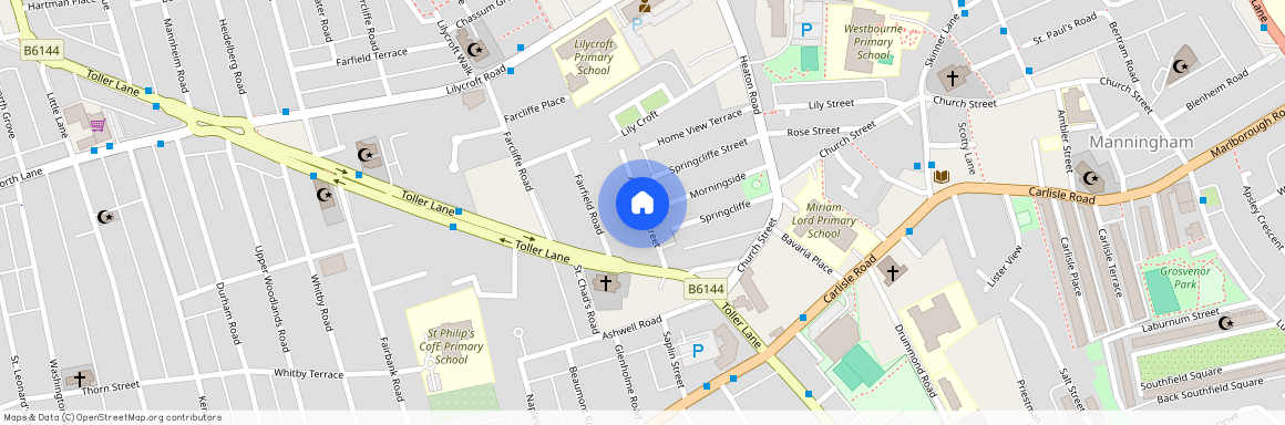 Abingdon Street, Bradford, West Yorkshire, BD8