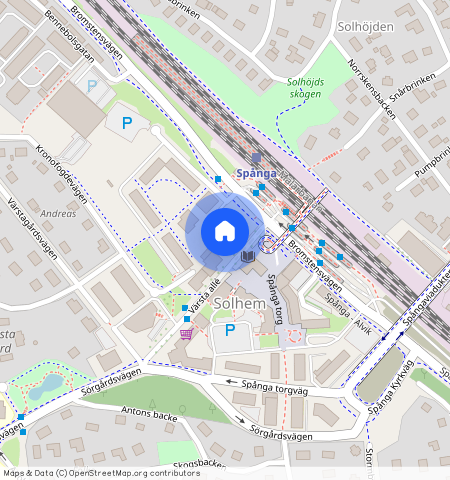 Spånga Stationsplan 13, Solhem