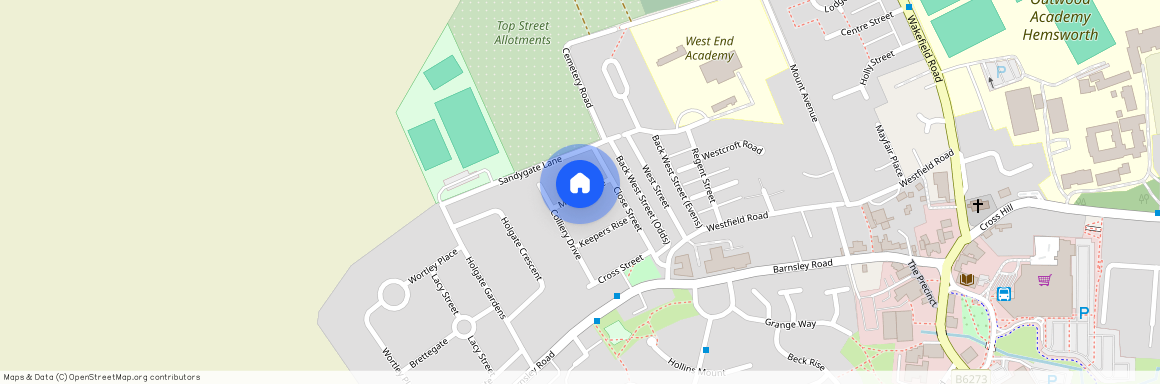 Miners Lane, Hemsworth, Pontefract, West Yorkshire, WF9