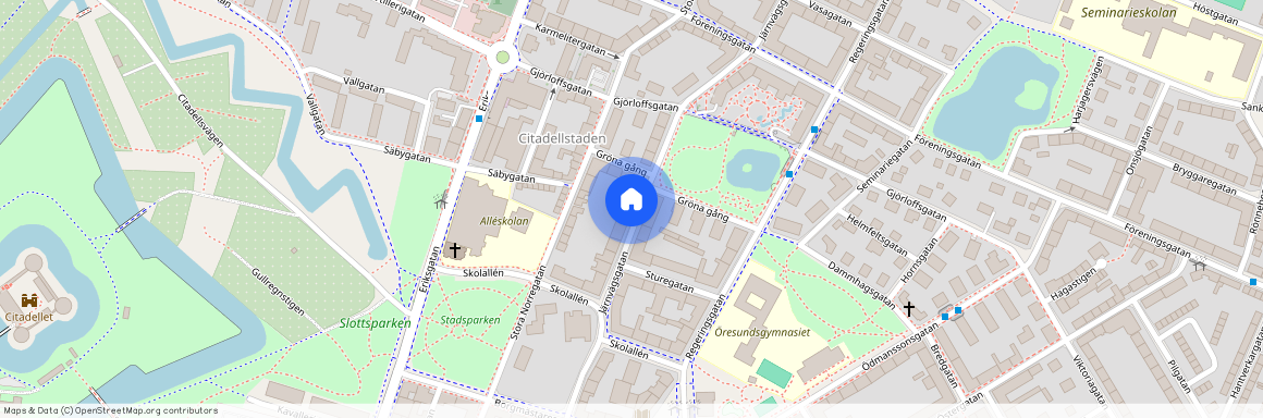 Landskrona, Skåne, Järnvägsgatan 39