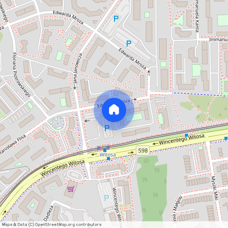 ul. Edwarda Mroza, Jaroty, Olsztyn, warmińsko-mazurskie