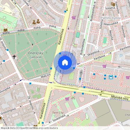 Páričkova, Bratislava-Staré Mesto, okres Bratislava I
