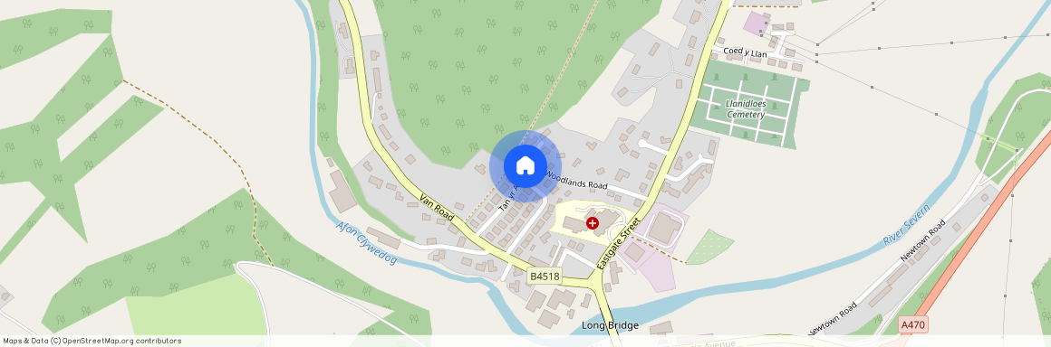 Tanyrallt, Llanidloes, Powys, SY18