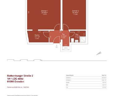 2 Zimmerwohnung Innere Neustadt - Photo 4