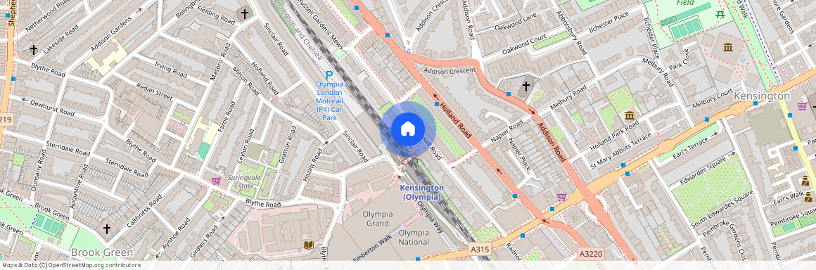 Russell Road, Lodnon, W14