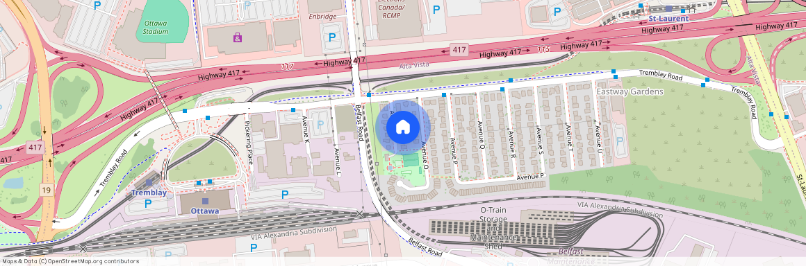 B - 1319 N AVENUE, Ottawa, Eastway Gardens/Industrial Park