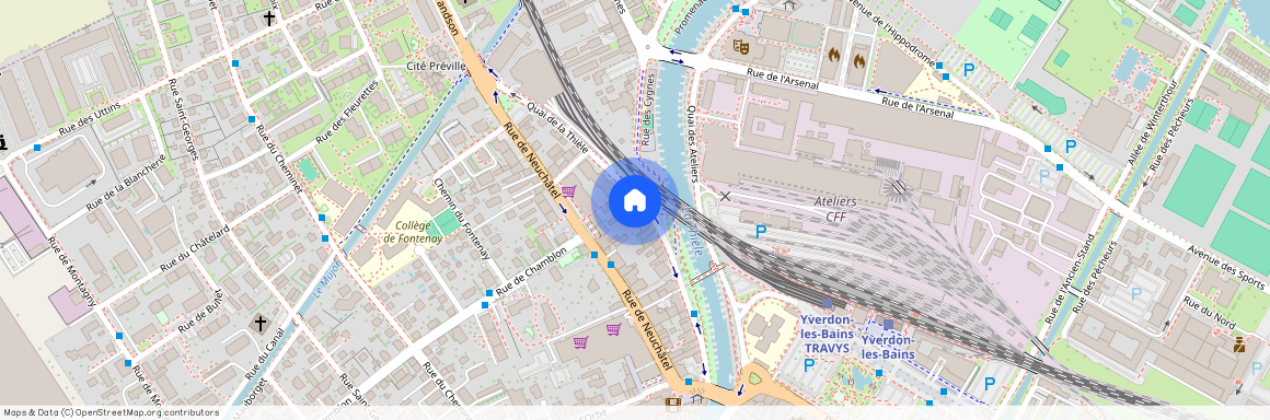 1400, Yverdon-les-Bains, Quai De La Thièle, 21