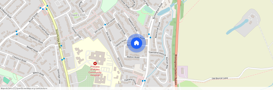 Barnsley Road, Bromsgrove, Worcestershire, B61