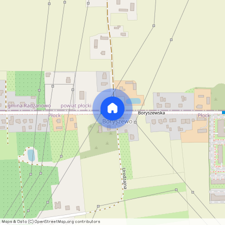 ul. Boryszewska, Płock, mazowieckie