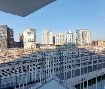 Sonnwendviertel: 1-Zimmer-Wohnung mit Balkon im 10. OG – Fitnessrau... - Foto 2