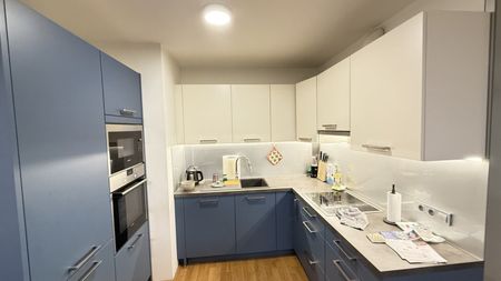 Möblierte 2 Zimmer mit Loggia, Fitness & Sauna im Haus nahe UNO-City / VIC! - Foto 2