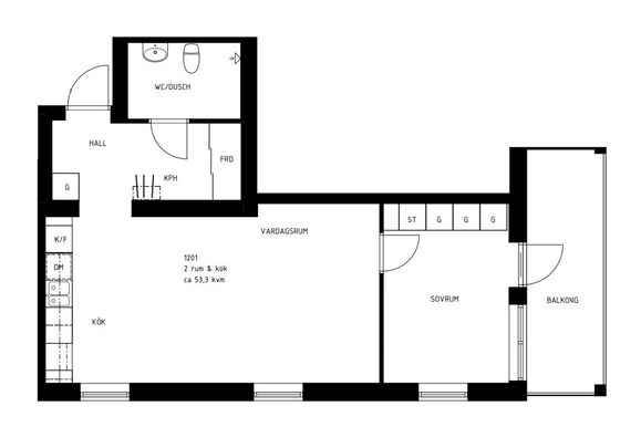 Cyklopgatan 51, Hyllieby - Photo 1