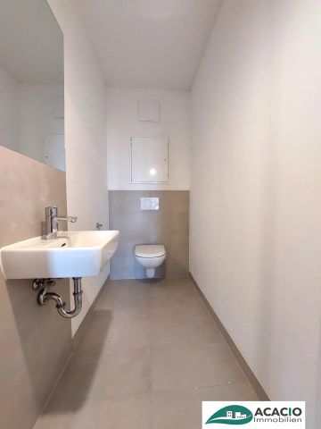 schöne Erstbezugswohnung mit Balkon und Freiblick - optimaler Grundriss - Wohn(t)raum im Tullnerfeld - im Grünen wohnen, aber in der Stadt arbeiten - Tiefgarage vorhanden! - Photo 5